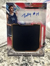 2024-25 Topps Inception - Rookie Jumbo Relic Autographs Zach Edey #RJR-ZE Red...