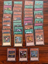 Yu-Gi-Oh Deck with Sleeves and Box YUGIOH 1st edition
