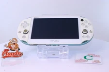 PS Vita PCH-2000  Light Blue White [ Rank：C] W/USB cable