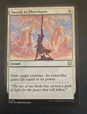 Swords to Plowshares Commander: Streets Of New Capenna MTG Regular Near Mint