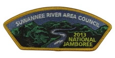 2013 Jamboree Suwannee River Area Council FL JSP YEL Bdr (VT1785)