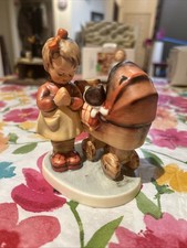 Vintage TMK6 Hummel "DOLL MOTHER" Figurine  W. Germany #67, Original Sticker&Box