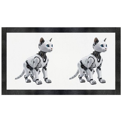 Futtermatte für Haustiere ''Roboterkatze'' (PM00037382)
