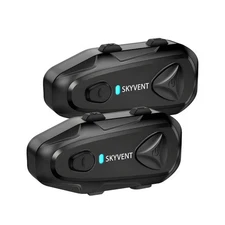 Q4 Motorcycle Bluetooth Communication System Headset Intercom, 4 Ri... Fast Ship