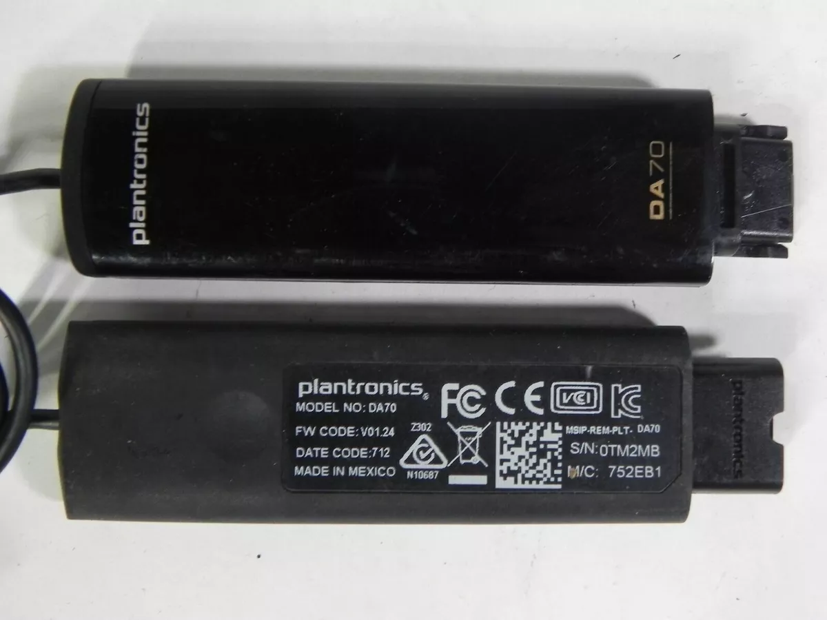 Plantronics da70 usb audio processor outlet