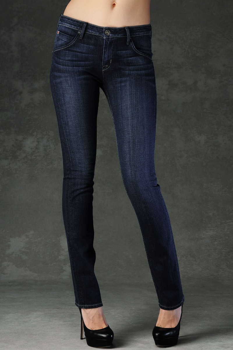 ザ・ロウ レスリー ミッドライズ クロップド ブルージーンズ NWT HUDSON ROXY Carly Straight Leg Mid-Rise Jeans 31 NEW