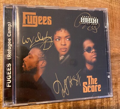 Fugees The Score CD signiert Autogramm