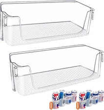 2 PACK DA97-20988A Refrigerator Right Door Bin RF27T5501SR Fit Samsung Parts