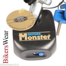 Oxford Monster Padlock Only Ultra Strong Motorcycle Security Disc Lock OF31