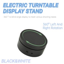 10CM Electric Turntable Display Stand Jewelry Photography 360  Rotating Max 3KG