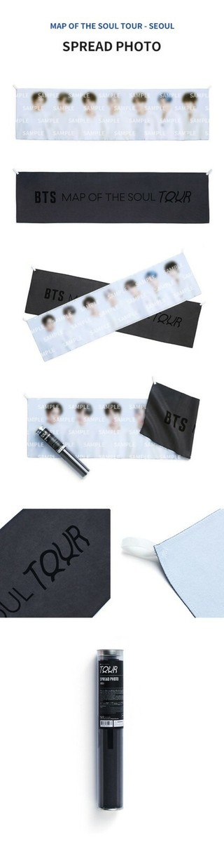 BTS MAP OF THE SOUL TOUR - SEOUL OFFICIAL GOODS SPREAD PHOTO