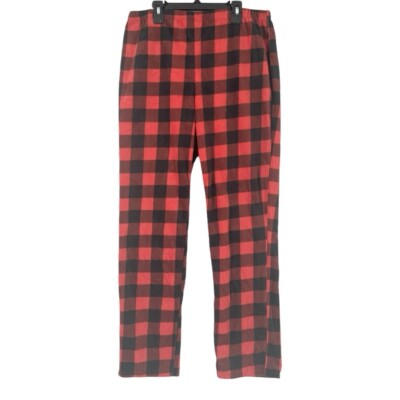 Wondershop Women’s Holiday Buffalo Check Plaid Fleece Pajama/Lounge Pants  Size M