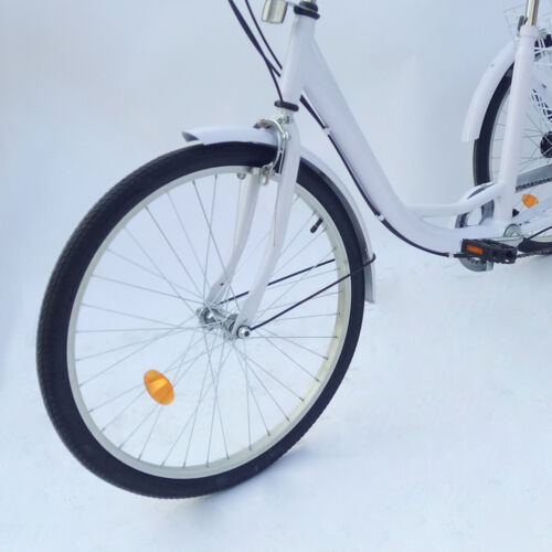 24" 3 Räder Dreirad Erwachsene 24"Zoll Senioren Dreirad 6 Gang 3-Rad Bike + Korb - Bild 15 von 24