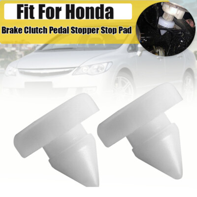 ina 2x For Honda Civic Accord Brake Clutch Pedal Stopper Pad OE# 46505