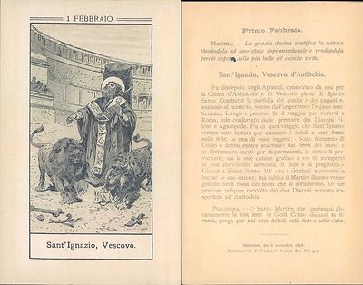  R@RO SANTINO DI SANT'IGNAZIO, BISHOP NO. 2172