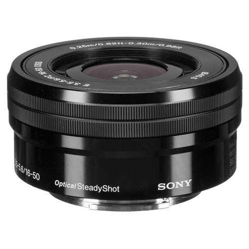 Sony E PZ 16-50mm f/3.5-5.6 OSS Lens For Sony E-Mount Cameras Black/ Silver NEW - Picture 3 of 22