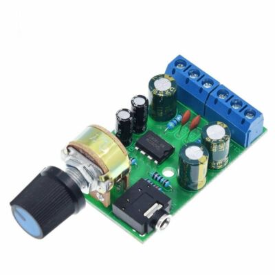 DC 1.8-12V TDA2822M 2.0 Channel Stereo Mini AUX Audio Amplifier Board Module AMP