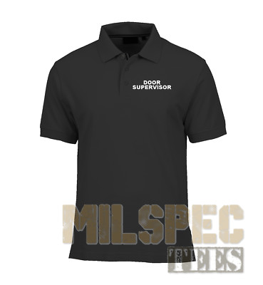 Door Supervisor Poloshirt Wicking Performance Lightweight