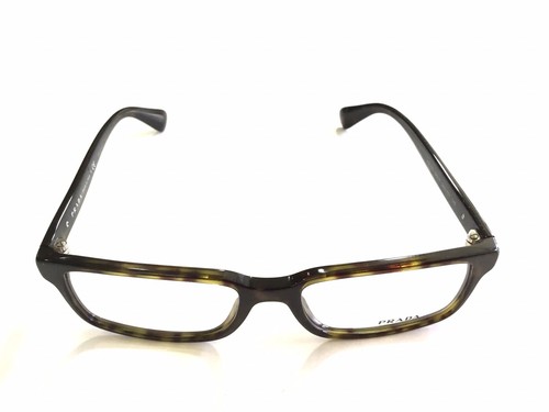 Prada Eyeglasses VPR 15Q Tortoise 2AU-1O1 Size 54mm Optical Frame - Picture 5 of 5