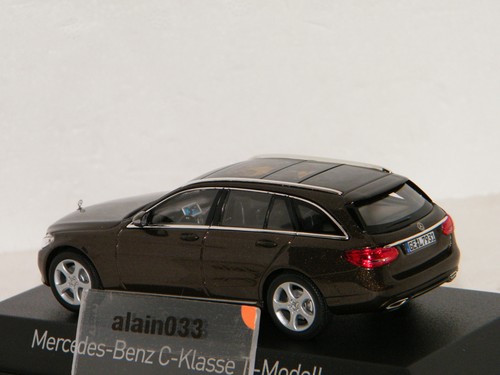 Mercedes-Benz C-Class Estate 2014 Brown Metálico Norev 1/43 Ref 351322 - Imagen 2 de 2
