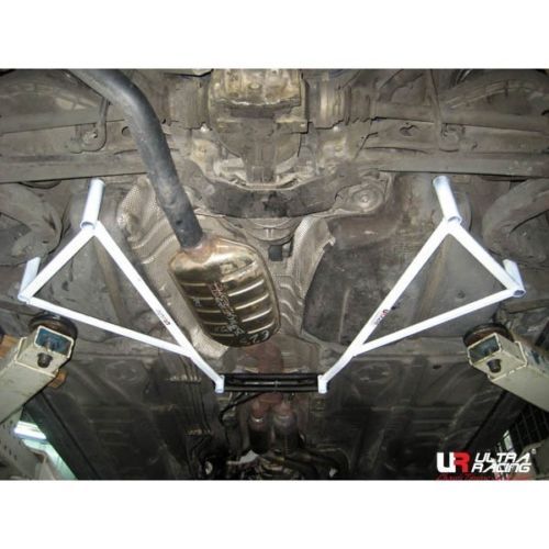 For BMW E46 3 Series Ultra Racing 6 Points Rear Strut Lower Bar Member