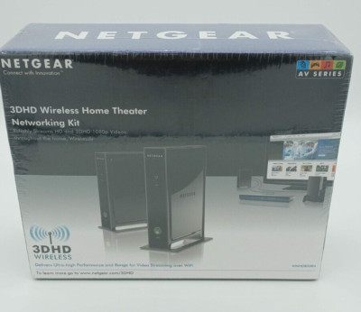 Netgear WNHDB3004, 3DHD Wireless Home Theater Adapter - New SEALED!