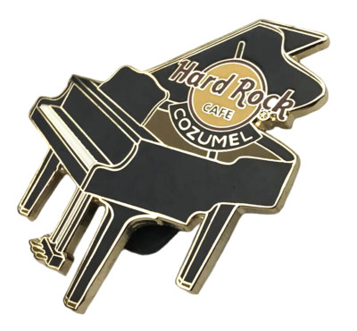 Hard Rock Cafe Cozumel Mexico Grand Piano Pin Limited Edition HTF