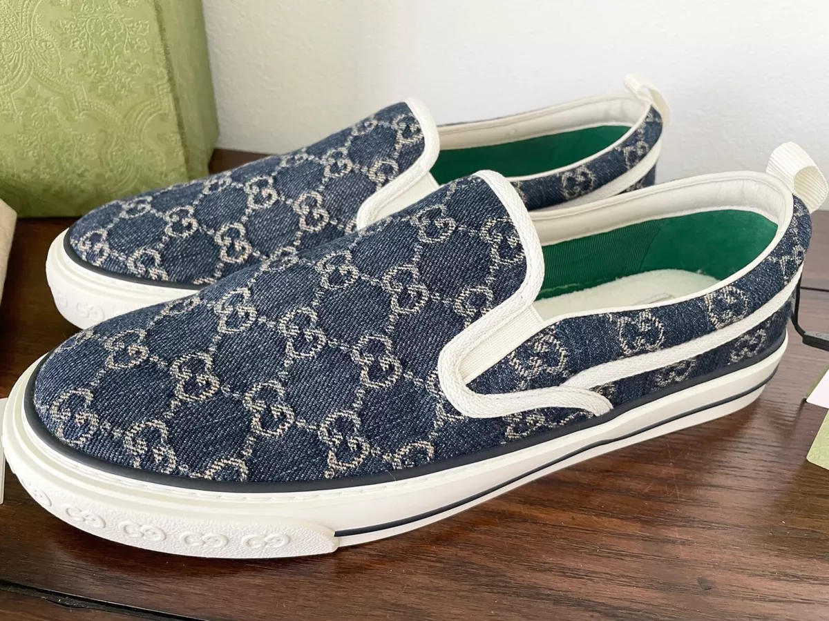 Buy Gucci Tennis 1977 Slip-On 'Denim' - 643489 2KQ20 4465