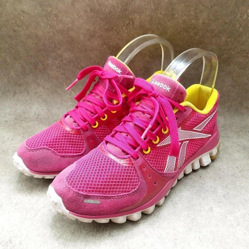 Zapatos para correr Reebok para mujer Realflex Transition J90199 talla 6 M rosa Foto 3 de 4