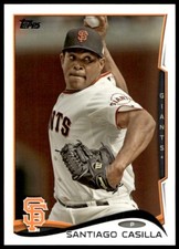 2014 Topps #636 Santiago Casilla GIANTS
