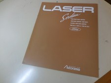 FORD LASER SEDAN Japanese Brochure 1991/03 BG B6/5/3 PN  Mazda Familia Autorama