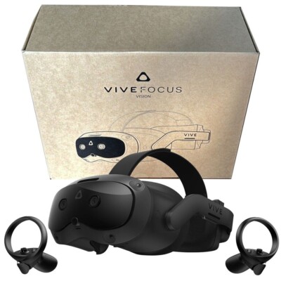 HTC VIVE Focus Vision - VR-Brille - Mixed Reality Headset mit Eye-Tracking - NEU