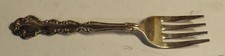 Vintage Silverplate Plated Baby Youth Infan Fork Oneida Community Modern Baroque