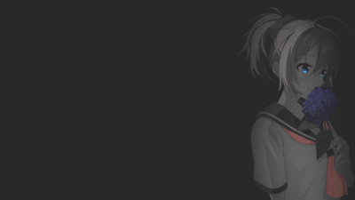 Anime Manga Girls Fan Art Illustration Minimalism  Gaming Mat Desk 47552