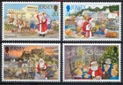 Jersey 1997 Christmas: Santa Claus set SG 836-839 MNH mint *COMBINED POSTAGE*