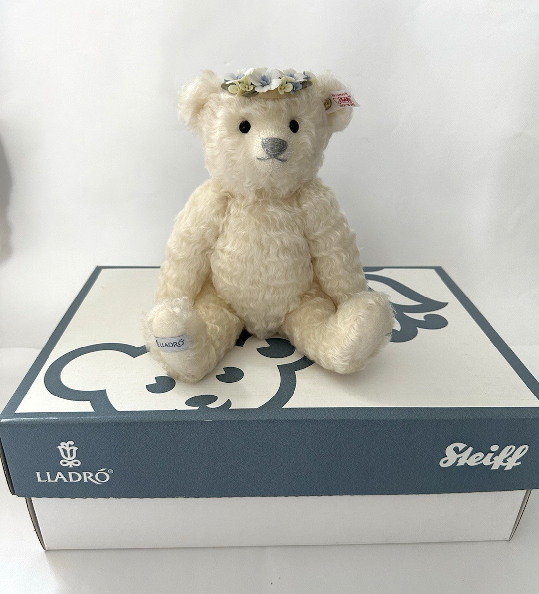Steiff ~ LLADRO WINTER Ltd Edition Teddy Bear 28 cm ~ No. 0498 EAN