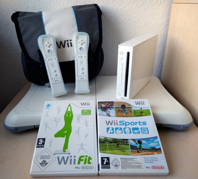 Nintendo Wii "Sports Resort Pack" Konsole Inklusive Wii Sports, Wii