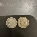 Two Lots 1949S Roosevelt, Silver Dime