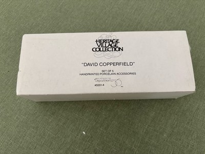 DAVID COPPERFIELD Christmas Heritage Village Collection  #5551-4 Set Of 5 NEW