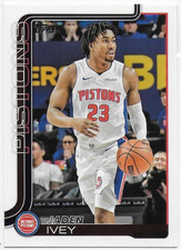 2025-26 Topps #45 Jaden Ivey - Detroit Pistons