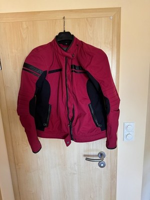 Detlev Louis Textiljacke Bordeaux 44,Rückenprotektor,Damenjacke