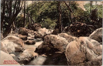 Postcard WATER SCENE San Jose California CA m/09 AL3376