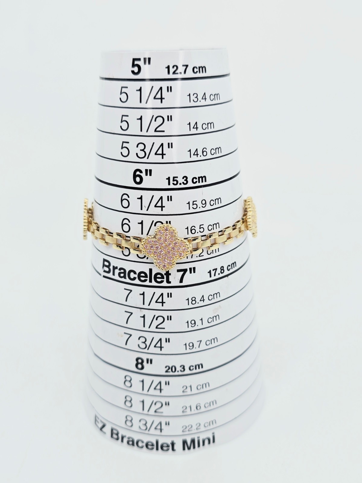 Unique 10K Solid Yellow Gold Four Leaf Clover Rol… - image 18