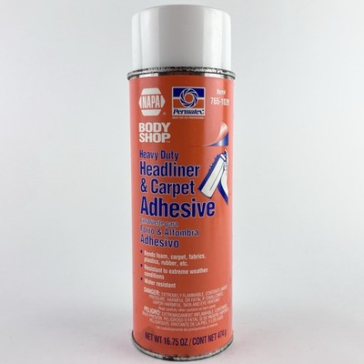 NAPA Permatex Headliner Carpet Adhesive 16.75 oz 765-1828 Heavy Duty Vtg Can