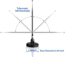 Leichte UKW-Antenne für den Innenbereich - einfache Einrichtung, hervorragende Audio-Klarheit