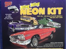 Lowrider Hoppin Hydros Bling Bling Neon Kit Model Car Parts 124 125 Scale