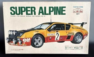 Fujimi Model Super Alpine 1/20 Scale Plastic Model Rare Item
