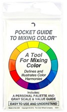 Color Wheel Co Pocket Guide To Mixing Color Personal Palette Gray Scale Value