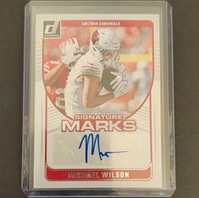 Michael Wilson 2024 Panini Donruss Signature Marks Auto Cardinals #SMA-MWI