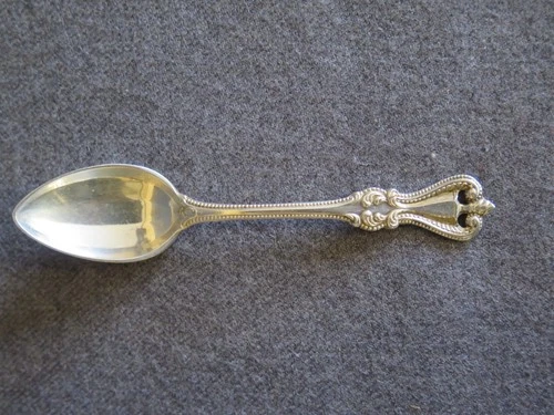 Sterling Silver Demitasse Spoon, Towle Old Colonial, ca. 1895, No Mono